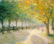 Camille Pissaro Hyde Park, London USA oil painting artist